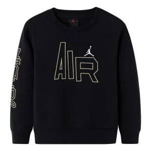 (PS) Air Jordan Air Logo Sweaters 'Black' JD2342071PS-002