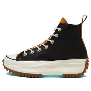 (WMNS) Converse Run Star Hike High 'Black Saffron Yellow' 568649C
