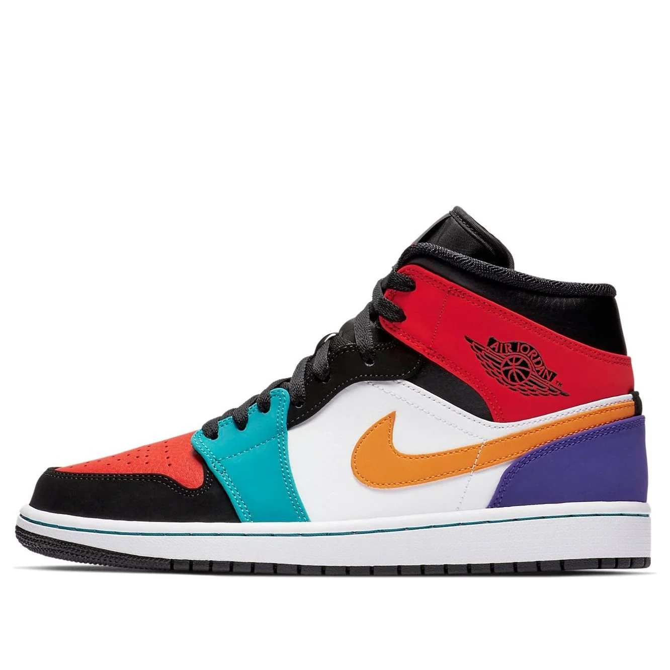 Air Jordan 1 Mid 'Multi-Color' 554724-125