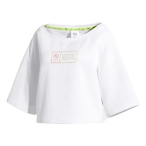 (WMNS) PUMA Alphabet Printing Pullover White 579782-02