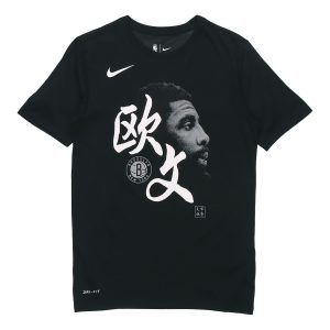 Nike NBA Kyrie Brooklyn Global Game Kyrie Irvin Basketball Tee 'Black' CZ4129-010