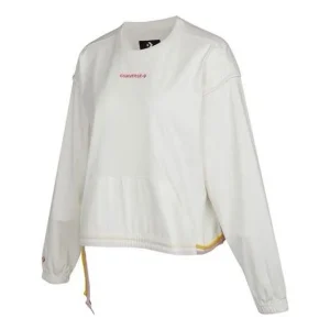 (WMNS) LONG Sleeve Jersey Crew VINTAGE White 10022827-A03