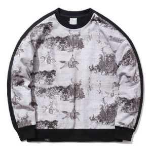 Li-Ning x Crossover Pullover 'White Black' AWDPD31-2