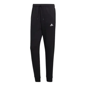 Men's adidas Sl Dk Pt Logo Embroidered Bundle Feet Sports Pants/Trousers/Joggers Black HB5083