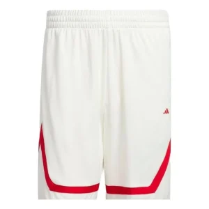 adidas Pro Block Shorts 'White Red' IL2239