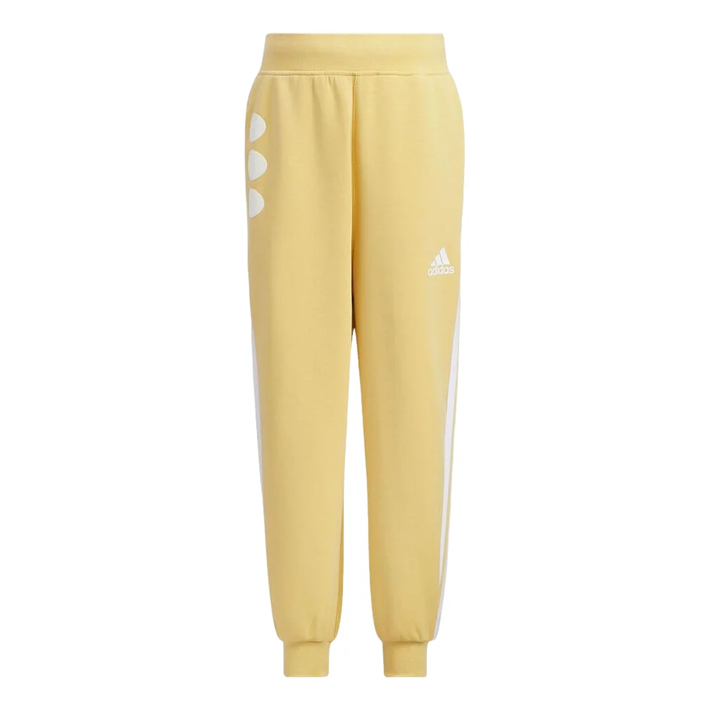 (GS) adidas Dino Sportswear Knit Tracksuit Bottoms Asia Sizing 'Yellow' JF1376