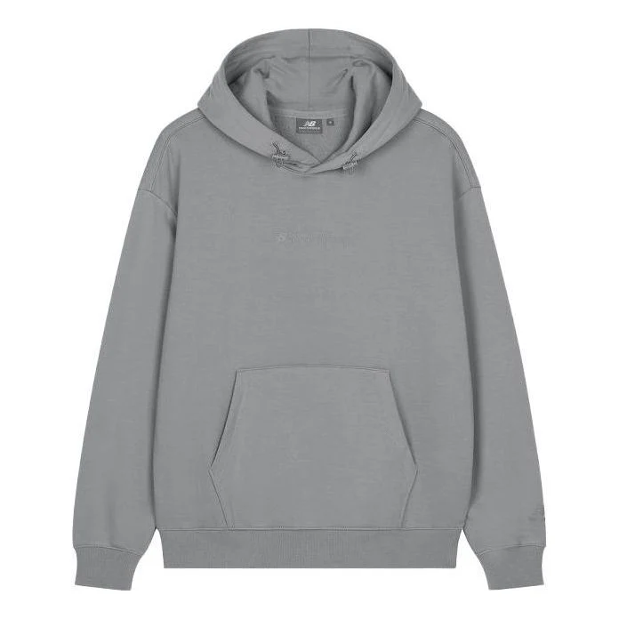 New Balance Lifestyle Casual Hoodie Asia Sizing 'Grey' 5CD37221-DKG