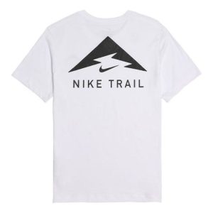 Nike Trail Printing Athleisure Casual Sports Short Sleeve White CT5811-100