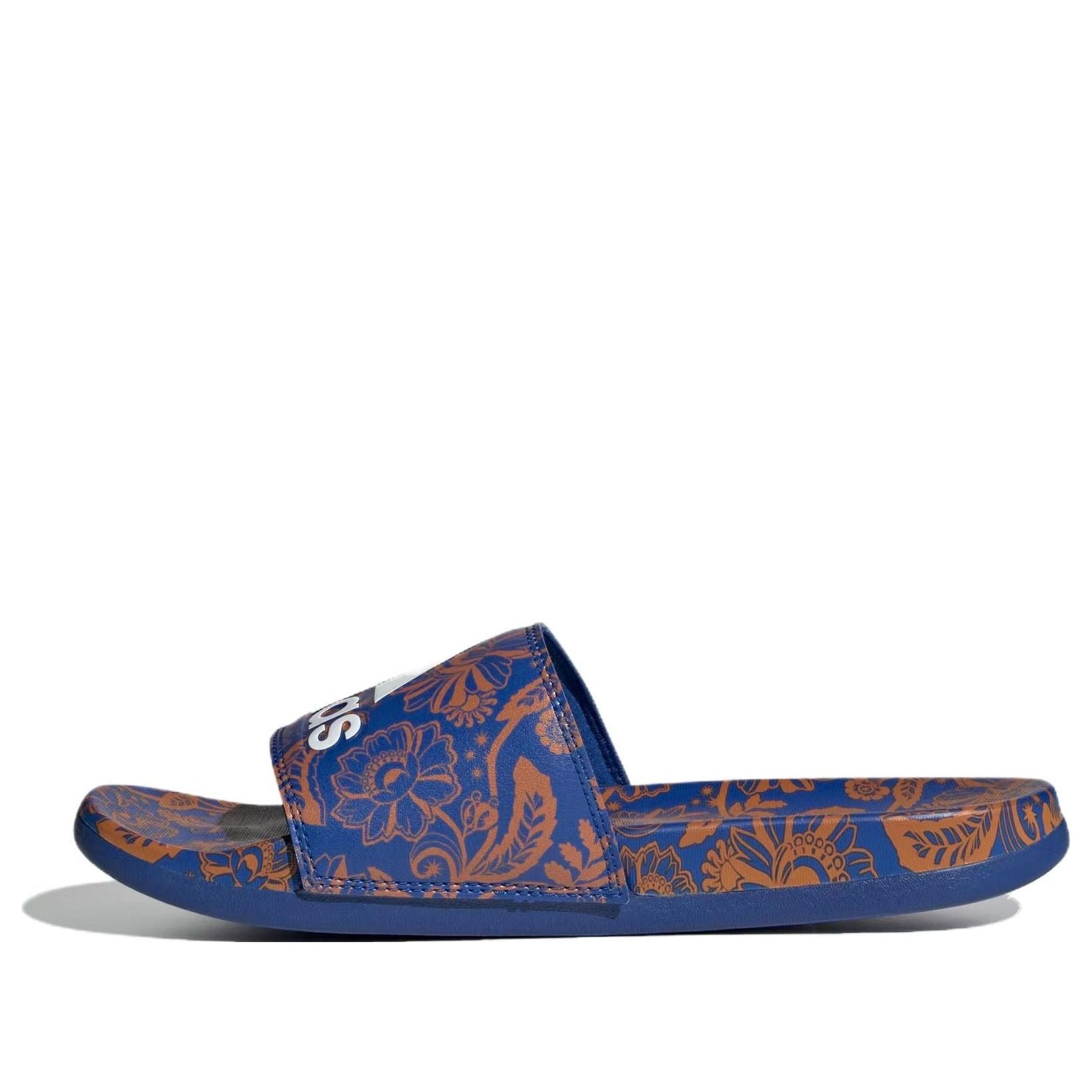 (WMNS) adidas Adilette Comfort Slide 'Floral Royal Blue' IE4966