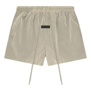 Fear of God Essentials Crinkle Nylon Running Short 'Garden Yellow' 160SP244131F