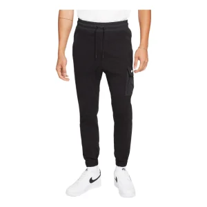 Men's Nike Training Side Pocket Bundle Feet Sports Pants/Trousers/Joggers Black CV8988-011