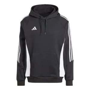 adidas Tiro 24 Sweat Soccer Hoodie Asia Sizing 'Black White' IJ7673