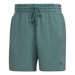 adidas originals C Short Ft Solid Color Lacing Sports Shorts Green HF6363