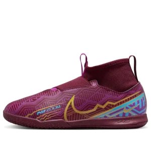 (GS) Nike Kylian Mbapp x Mercurial Superfly 9 Academy IC 'Dark Beetroot' DO9792-694
