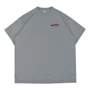 Converse Retro Sail Boat Graphic T-shirt Asia Sizing 'Grey' 10025441-A03