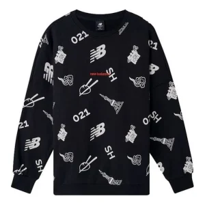 New Balance Sweatshirt 'Black' AMT03371-BK