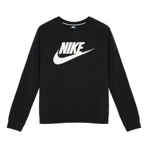 (WMNS) Nike Round-neck Sports Sweatshirt 'Black' CI1178-010