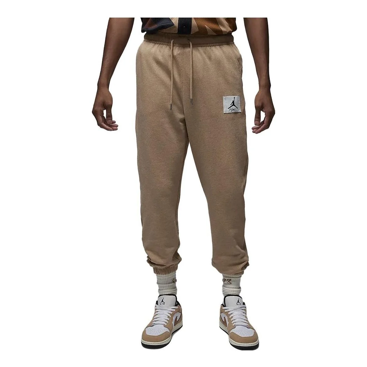 Air Jordan Flight Fleece Sweatpants 'Hemp Heather Sail' DQ7468-201
