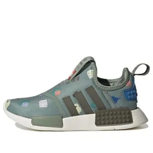 (PS) adidas LEGO x NMD 360 J 'Solar Green Bricks' IF2170