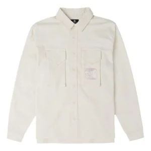 Converse YOTR Woven Shirt Asia Sizing 'Egret' 10025506-A01