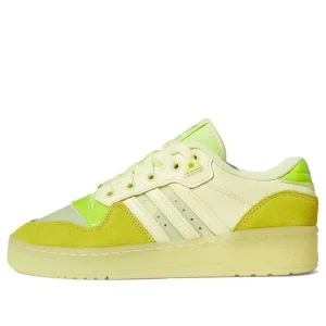(WMNS) adidas Rivalry Low 'Yellow Green' FV4932