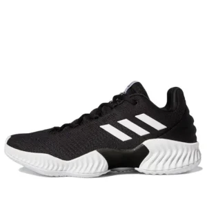 (WMNS) adidas Pro Bounce 2018 Low 'Black White' FW5747