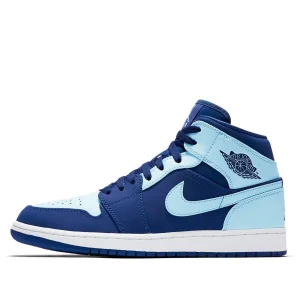 Air Jordan 1 Retro Mid 'Ice Blue' 554724-400