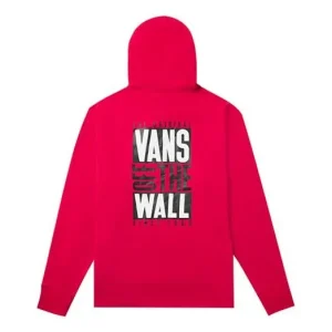 Vans Logo Alphabet Printing Couple Style Red VN0A4ML3IZQ