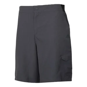 adidas Running Sports Woven Breathable Shorts Gray GJ2857