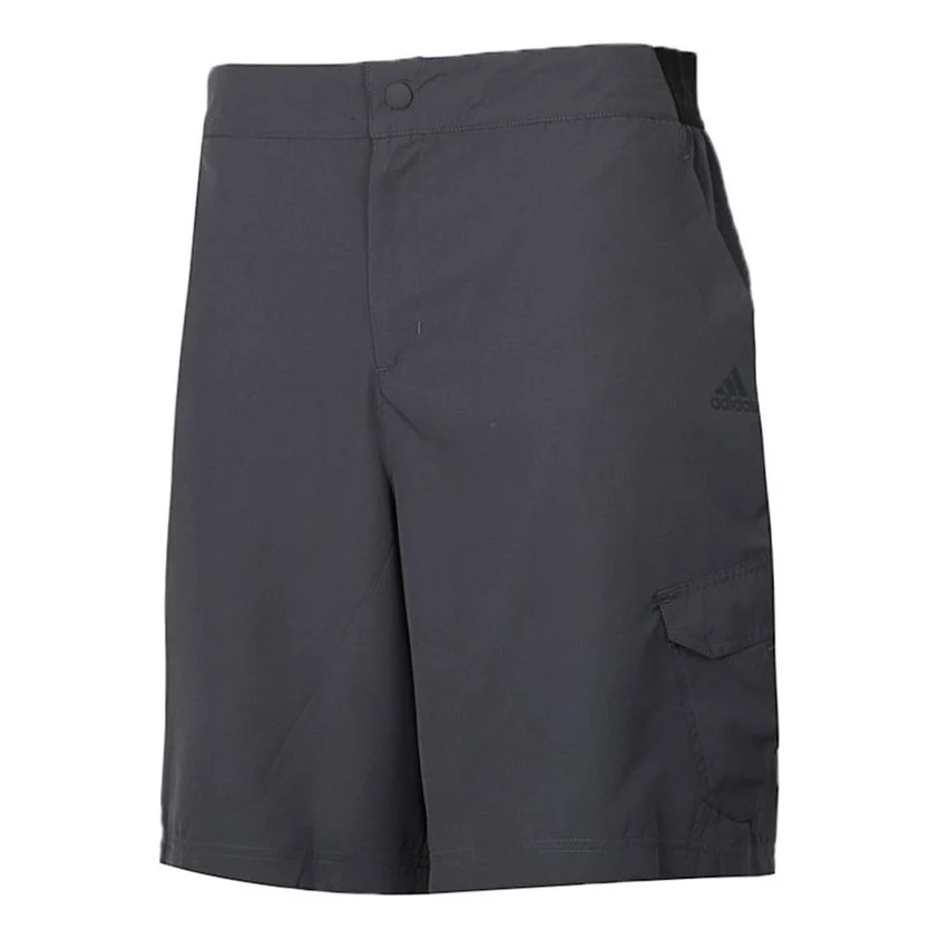 adidas Running Sports Woven Breathable Shorts Gray GJ2857