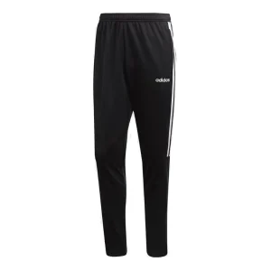 adidas Three-Striped Recreational Training Running Trousers Men's Black DY3133
