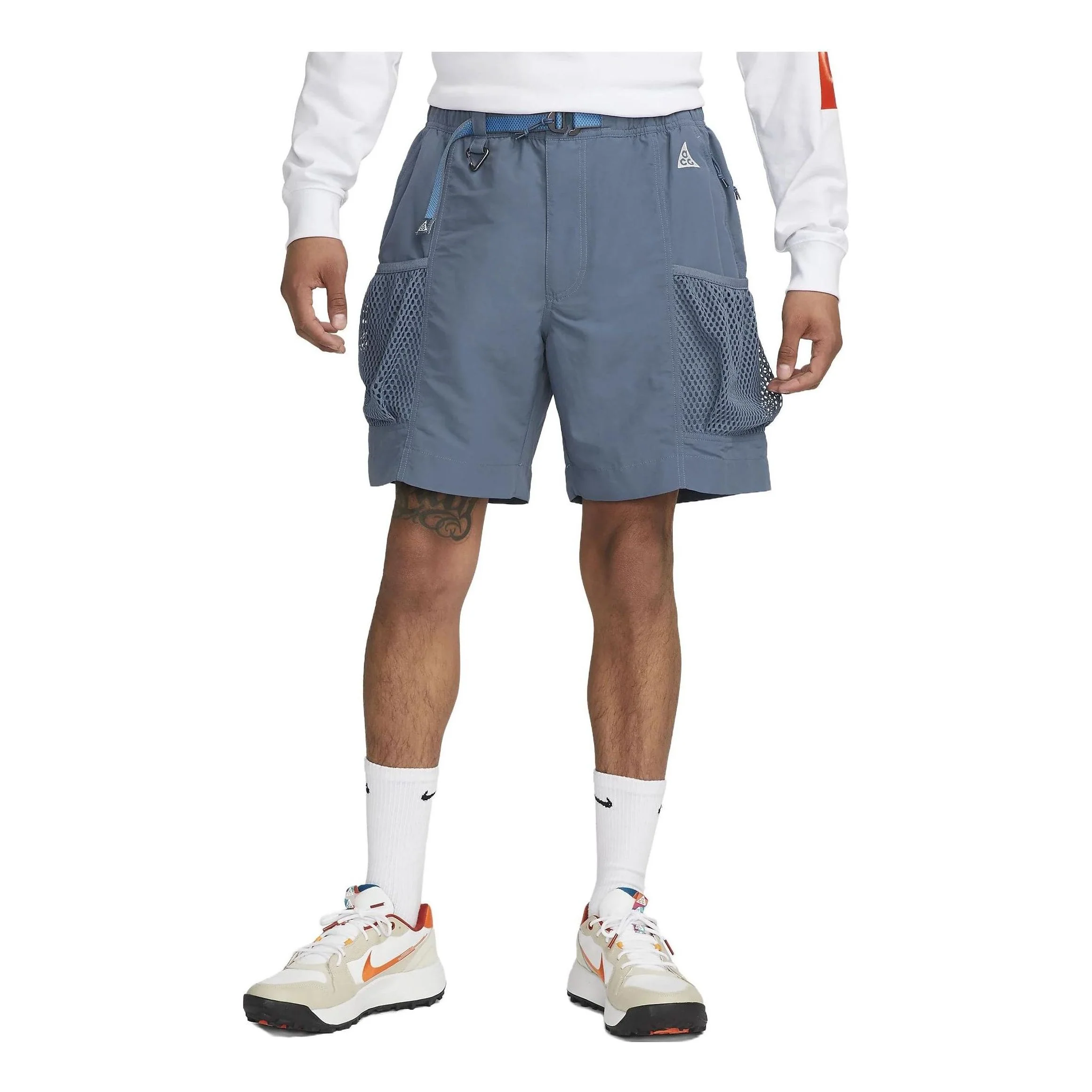 Nike x ACG "Snowgrass" Cargo Shorts 'Blue' DV9405-491