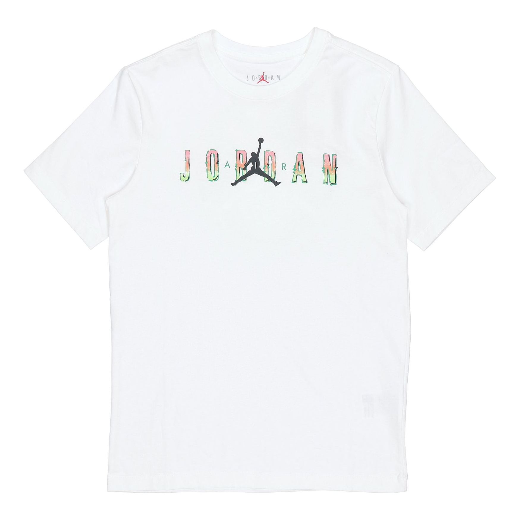 Air Jordan MENS Sport DNA Crew Neck Printed Short Sleeve White CZ8084-100