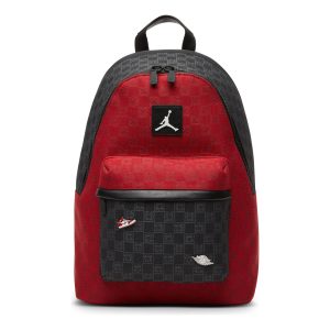 Jordan Monogram Backpack 20L 'Black Red' FJ6784-636