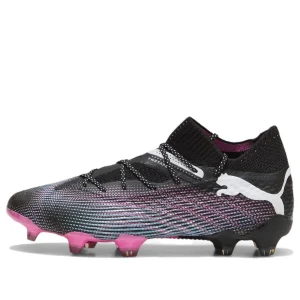 (WMNS) PUMA Future Ultimate 7 FG AG Cleats 'Phenomenal Pack - Black' 107701-04