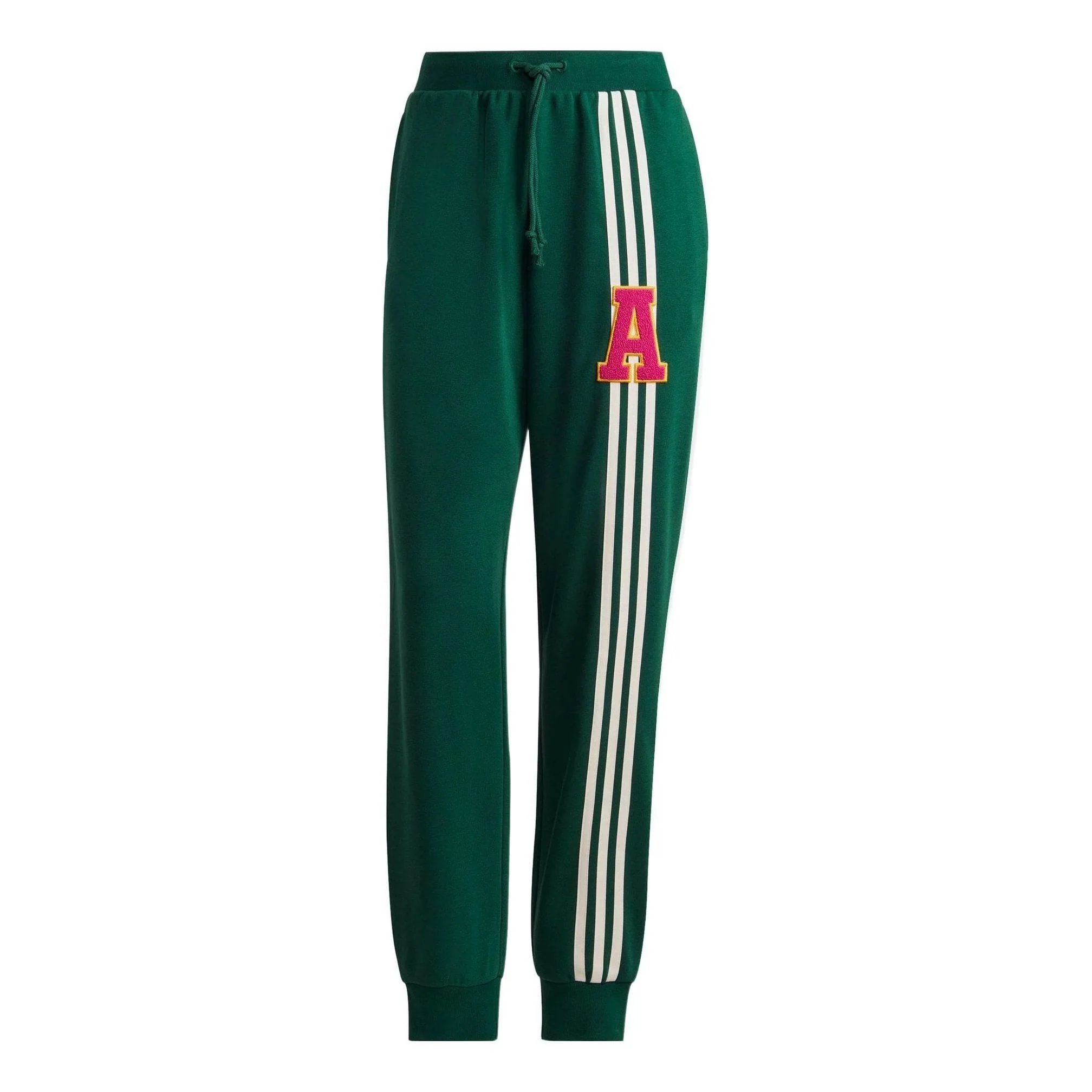 (WMNS) adidas Originals 3-Stripes Leg Sweat Pants Asia Sizing 'Green White' IC5240