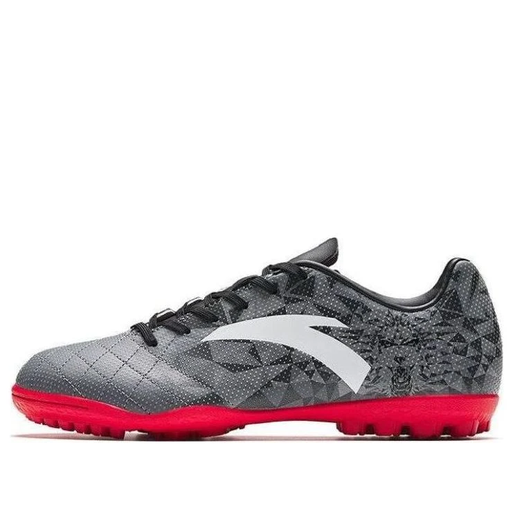 ANTA TF Soccer Shoes 'Grey Red' 912332201-3