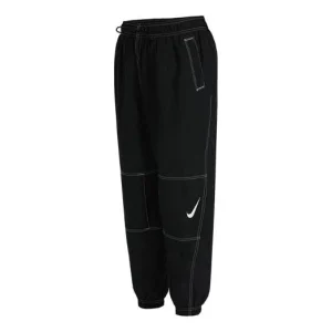 (WMNS) Nike Nsw Rpl Swsh Gx Hr Jggr Woven Casual Loose Bundle Feet Sports Pants/Trousers/Joggers Autumn Black DD5573-010