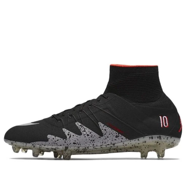 Nike x Neymar Hypervenom Phantom 2 FG 'Black Silver Crimson' 820117-006