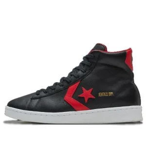 Converse Chuck Taylor All Star Pro Leather Mid 'Black' 166811C