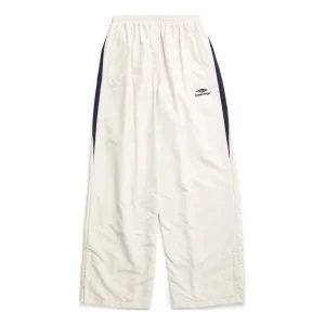 Balenciaga 3b Sports Icon Medium Fit Tracksuit Pants 'White' 746510TOO489000