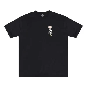 Converse Summer Beach Tee Asia Sizing 'Black' 10025877-A02