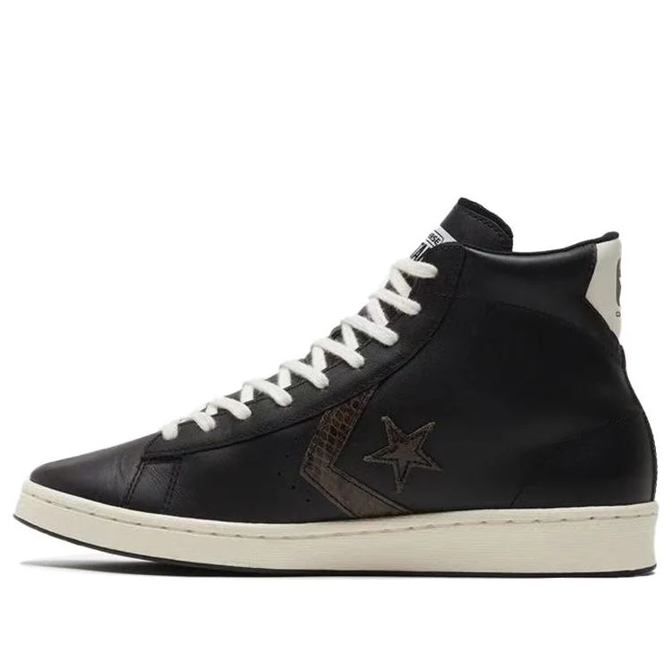 Converse Snake Print Pro Leather 'Black Creamwhite' 170496C