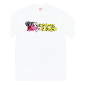 Supreme SS22 Week 1 Knowledge Tee T SUP-SS22-002-WHI