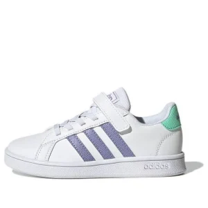 (PS) adidas Grand Court 'Cloud White Purple' GX5748