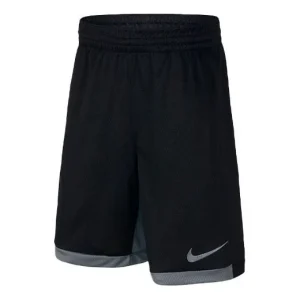 (GS) Nike Training Breathable Logo Sports Shorts Boy Black 939655-010