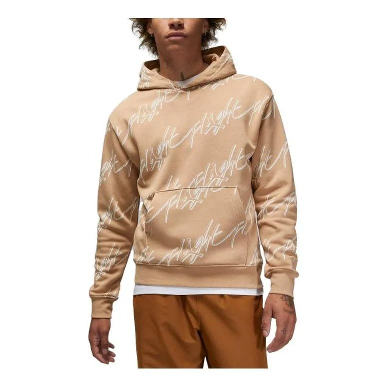 Air Jordan Fleece Pullover Hoodie 'Khaki' FB7318-200