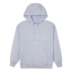 (WMNS) Converse Chuck 70 Logo Embroidered Loose Hoodie Gray Blue 10022369-A05