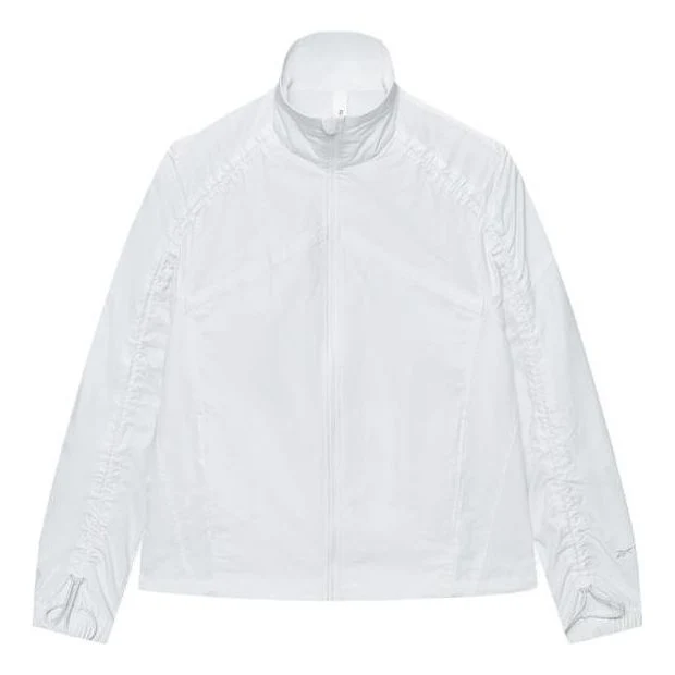 (WMNS) Reebok Woven Lightweight Breathable Sun Protection Outer Jacket 'White' 23RCS104W100