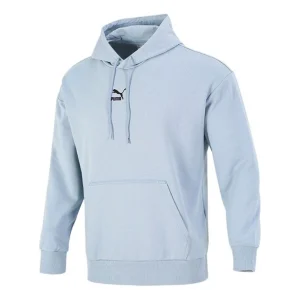 PUMA Logo Printing Knit Sports Blue 533114-61